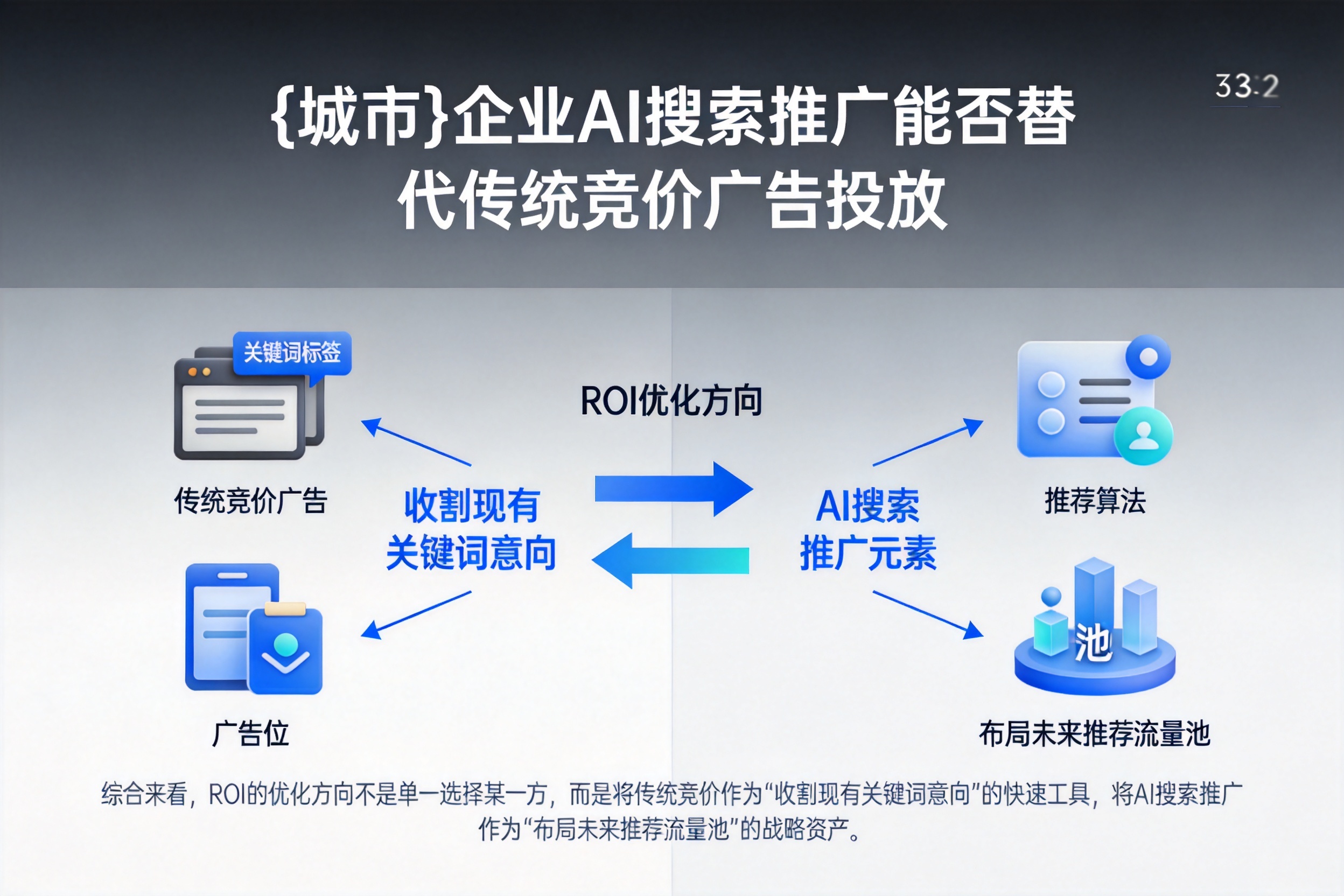 罗平企业AI搜索推广能否替代传统竞价广告投放